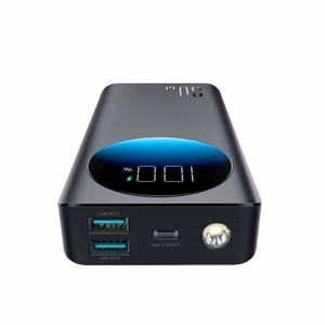 Akupank Joyroom JR-PBF02 must 20000mAh (30W) + Type-C kaabel