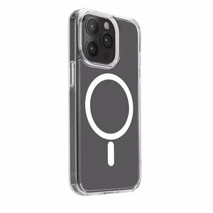 Puro Cover in PC+TPU+TPE with integrated magnets "LITE MAG PRO" jaoks iPhone 15 Pro, valge color