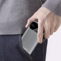 Akupank Dudao "K31" hall 10000mAh 22.5W (PD) + sisseehitatud kaabel