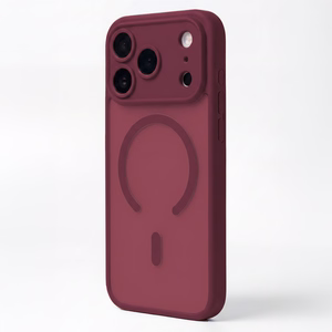Mag Matt case for Samsung Galaxy S26 Plus maroon camera protection
