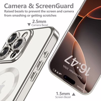 Tech-Protect MagFlex MagSafe ümbris jaoks iPhone 16 Pro - titanium