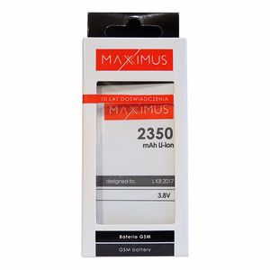Аккумулятор MAXXIMUS LG K10 2400mAh