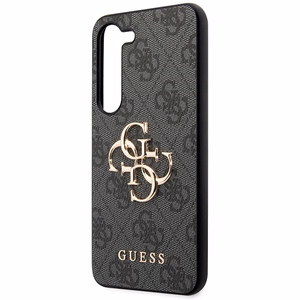 Guess 4G Big Metal Logo ümbris jaoks Samsung Galaxy A55 - must
