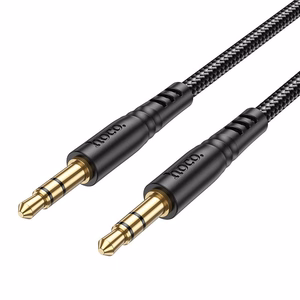 Kabel AUX Jack 3,5 mm do Jack 3,5 mm Hoco 1 m UPA24 must