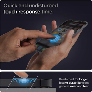 Spigen Glas.tR EZ Fit karastatud klaas iPhone 12 / iPhone 12 Pro jaoks - 2 tk.