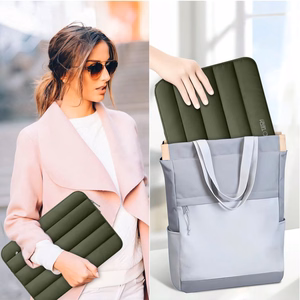 Tech-Protett Fluffy Laptop Kott 15-16 - roheline