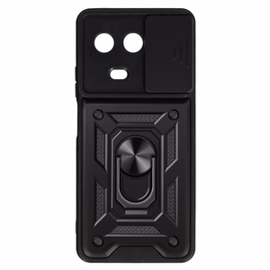 Slide Camera Armor Ümbris jaoks Realme 11 5G Must