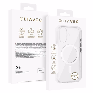 Liavec Pure Ümbris jaoks Iphone 17 valge