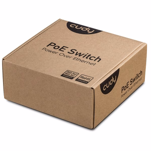 Cudy GS1005P коммутатор Gigabit Ethernet 10/100/1000 PoE серый