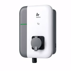 AlphaESS SMILE-G3-EVCT11 – 3-faasiline 11 kW elektriauto laadija ilma kaablita, valge/hall