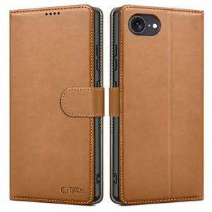 Tech-Protect Wallet Ümbris jaoks iPhone 16e - Brown