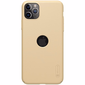 Nillkin Super Frosted Shield ümbris seadmele Apple iPhone 11 Pro, logoavaga, kuldne