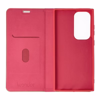 Wonder Frame Ümbris jaoks Samsung Galaxy S24 Ultra punane