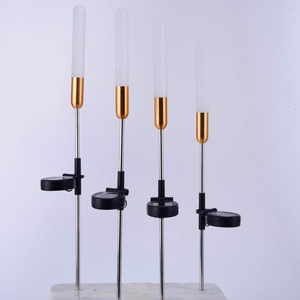 Komplekt: Forever Light päikeseenergial LED-lamp SUNARI FLS-72, ümmargune kristall-lamp, 3000K, 600mAh, 0,72Wh, Ni-MH, x2