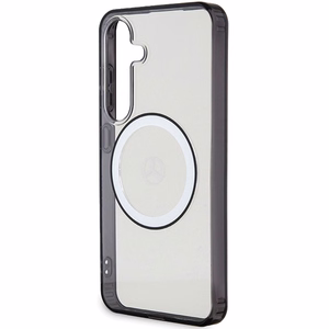 Mercedes Printed Logo MagSafe ümbris jaoks Samsung Galaxy S24 - läbipaistev