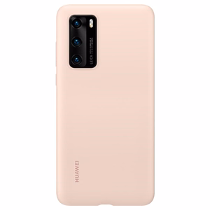 Originaal Ümbris jaoks Huawei P40 - Silikoon Protective Ümbris (51993729) roosa