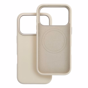 Чехол для Samsung Galaxy S26 Ultra Forcell F-Protect Frame Premium совместимый с MagSafe античный белый