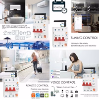 TUYA nutikas kaitselüliti, 3P, Wi-Fi, RS485, 63A