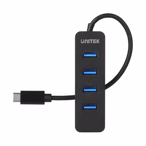 UNITEK Jaotur USB-C 4XUSB-A 3.1, aktiivne, 10 W, H1117B