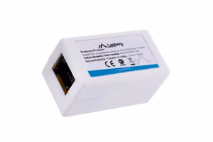 Lanberg AD-RJ45-RJ45-OU5 kaabli adapter RJ-45 valge