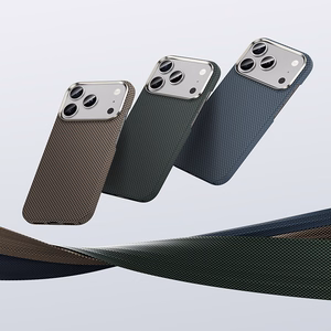 Benks Magnetic Armor Tint Kevlar 1000D (A070) jaoks Iphone 17 Pro Max sinine