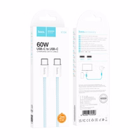 USB kaabel Hoco X104 60W USB-C to USB-C 2.0m valge