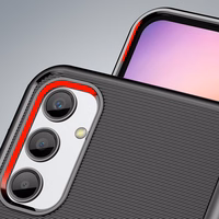 Thunder Ümbris ümbris jaoks Samsung Galaxy A24 4G silicone armor ümbris must