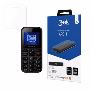 MyPhone Halo A – 3mk ARC+ telefoni ekraanikaitse