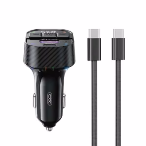 XO BCC17 FM-saatja Bluetooth MP3 autolaadija 30W, must