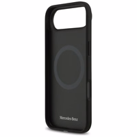 Mercedes Leather Vintage Logo MagSafe Ümbris jaoks iPhone Air - Must