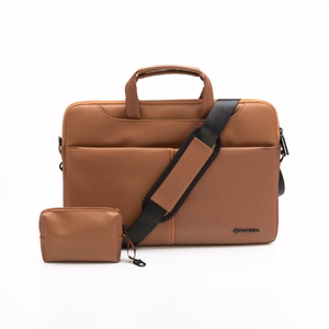 FORCELL F-PROTECT URBAN STYLE Kott jaoks Laptop 15,6" pruun