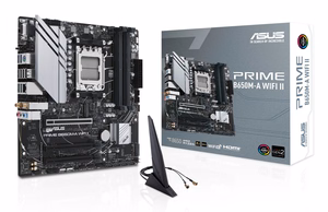 ASUS PRIME B650M-A WIFI II AMD B650 Socket AM5 micro ATX emaplaat