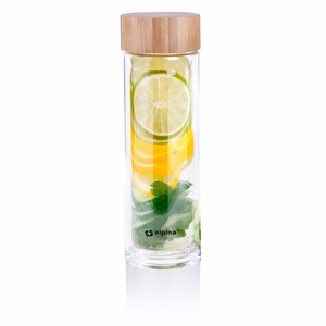 Alpina topeltseinaga klaasist termospudel, 450 ml
