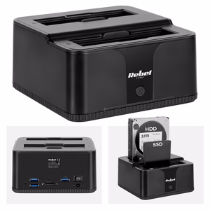 Rebel USB 3.0 dokkimisjaam HDD/SSD-ketastele