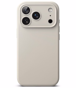Ringke MagSafe silikoonist ümbris seadmele iPhone 18 Pro – beež