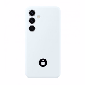 Phone Ümbris "Silicone Ümbris" jaoks Samsung G990 S21 FE / Valge / in package