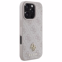Guess 4G Small Classic MagSafe Ümbris jaoks iPhone 16 Pro Max - roosa