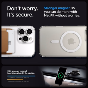 SPIGEN ümbris LIQUID CRYSTAL MAG compatible with MagSafe do IPHONE 16 Pro clear