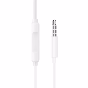 Borofone Earphones BM100 Max Fuente with microphone white