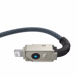 Baseus Unbreakable USB-A kuni Lightning kaabel 1 m, 5V-2.4A, valge
