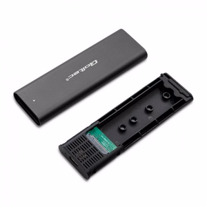 Qoltec 50312 SSD ketta korpus must M.2