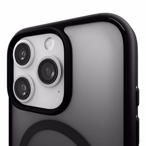 Puro Gradient MagSafe Silicone Ümbris jaoks iPhone 16 Pro - Must
