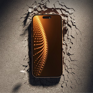 SBS protective glass with D3O technology set with applicator jaoks iPhone 17 Pro Max