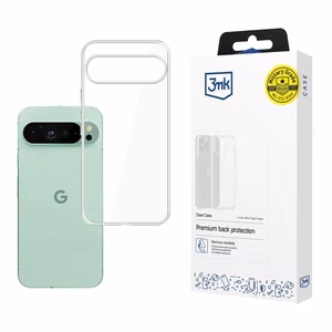 3mk Clear Ümbris jaoks Google Pixel 9 Pro XL - läbipaistev