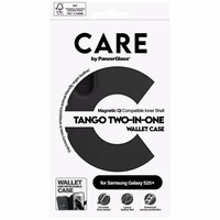 CARE by PanzerGlass Feature Tango 2in1 Wallet Ümbris jaoks Samsung Galaxy S25+ - Must