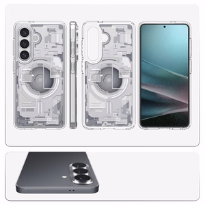 Spigen Ultra Hybrid Mag MagSafe ümbris Samsung Galaxy S26 Plus jaoks Zero One valge