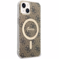 Guess 4G MagSafe ümbris jaoks iPhone 14 - brown