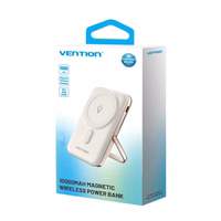Vention FHNW0 10000mAh 20W juhtmevaba magnetiline akupank valge