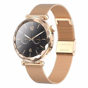 Blavec Smartwatch W-19 Liana HD AMOLED Voice Call (SWW19-RG) rose kuldne + 2 straps