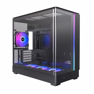Arvutikorpus Montech King 15 Pro Midi Tower must